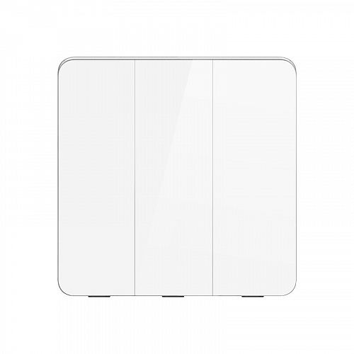 Умный выключатель Mijia Smart Switch (3 кнопки) MJKG01-3YL White (Белый) — фото